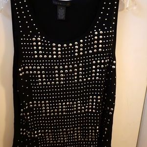Size Xl Studded Tank Top
